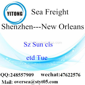 Shenzhen-Hafen LCL Konsolidierung nach New Orleans